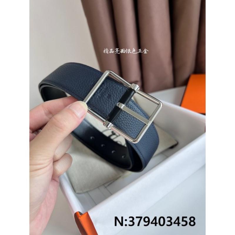 [에르메스] SADDLE 3.8cm REVERSIBLE 벨트 2컬러